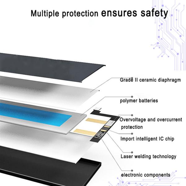 ODM Mobile Phone Lithium Ion Battery Black For huawei HONOR V9