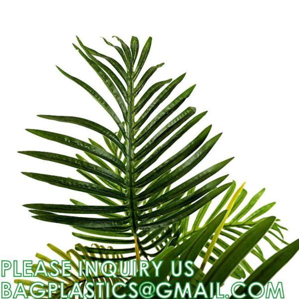 Artificial Paradise Palm Tree 3Feet Fake Tropical Palm Tree, Faux Plants in Pot for Indoor Outdoor House Home