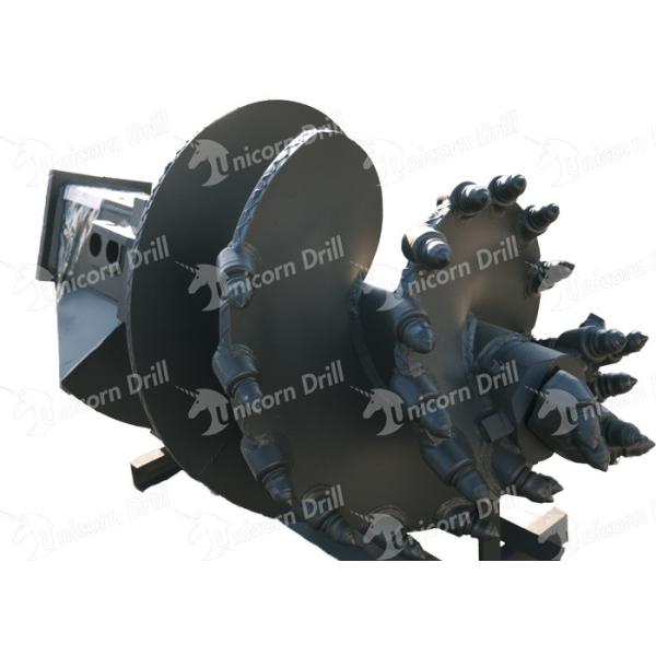 Q345B 30mm Thickness Drilling Augers , Heavy Duty Rock Augers Hydraulic