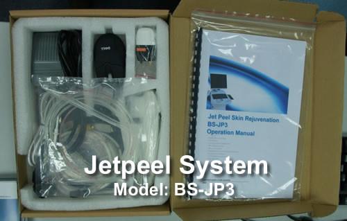 Jet Peel Water Oxygen Facial Machine , Acne Removal Skin Peeling Machine Comfortable