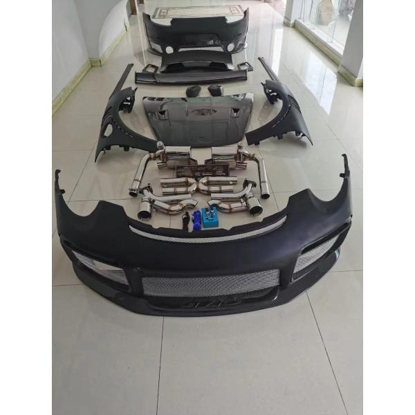 2022 Nuevos productos 911 991.2 GT2RS Kit de carrocería para Porsche 911 delantero y trasero parachoque de cubierta de fibra de carbono spoiler 2016-2018