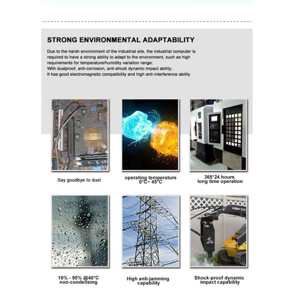 7/ 8/ 10/ 11/ 12/13/14th-i3 / I5 / I7 Industrial Embedded Fanless Mini Box PC With 2*LAN, 6*USB, 6*COM, 1*HDMI, 1*VGA, GPIO