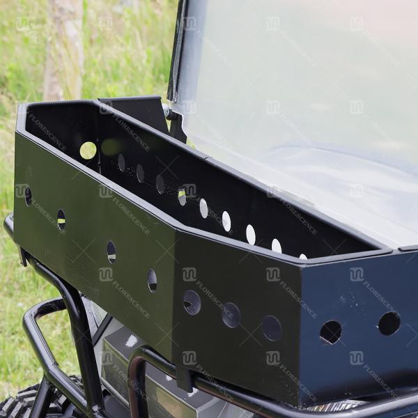 4 Seater Legal Street Electric Golf Cart with lithium battery and foldable back seat and large storage space