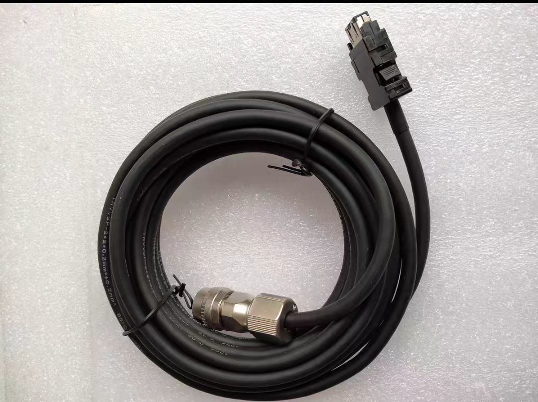 Mitsubishi Servo High-Power Encoder Cable J3/J4/JE Aviation Plug Cable MR-J3ENSCBL5M-L