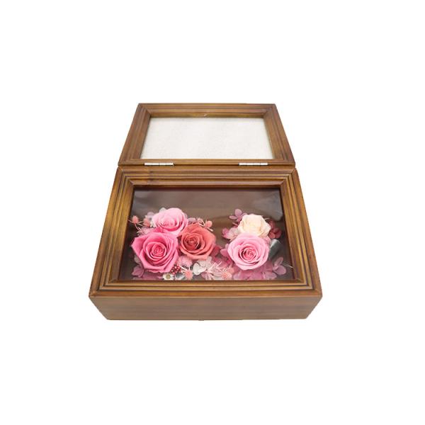 Wedding Decorations Solid Wood Picture Frames With Preserved Flowers