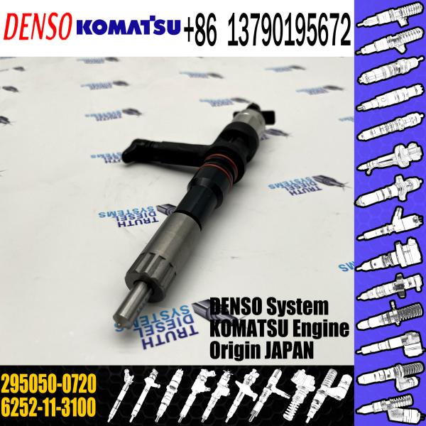 Китай сделал дешевым дизельным инжектором 295050-0720 на KOMATSU 6252-11-3100 6252113100