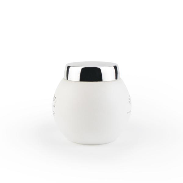 Ball Shape Empty Cosmetic Containers , Glass Face Cream Jars 50 70 120 150 240 330 Ml