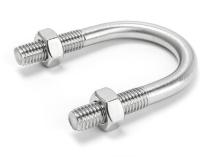 Grampos em forma de U galvanizados a quente para fixação forte e duradoura em qualquer ambiente