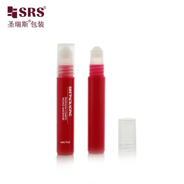 Elegant 7ml White Roll On Bottle For Essential Oil With Available Logo Printing