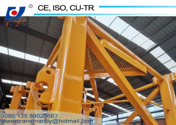 Robot Welding safe mechanism QTZ80(6013) Topkit Tower Crane 40m Height Construction Building Equipment