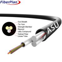 ASU Cable 12 Core Fibra Óptica Cable com FRP Membro de Força Central para Durabilidade