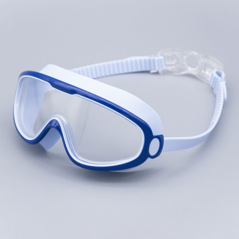 Children's Swim Goggles with Adjustable Strap Anti-Fog PC Lenses and UV Protection for Ages 3-14
