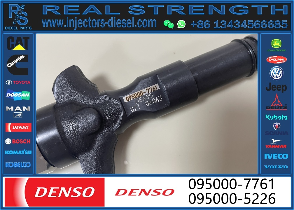 High Quality New Diesel Common Rail Injector 095000-7760 23670-30300 095000-7761 095000 7760 for TOYOTA Denso