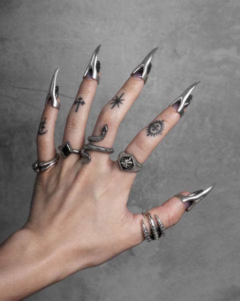 WiFi Bluetooth Waterproof Ring 925 Sterling Silver Sinner Ring