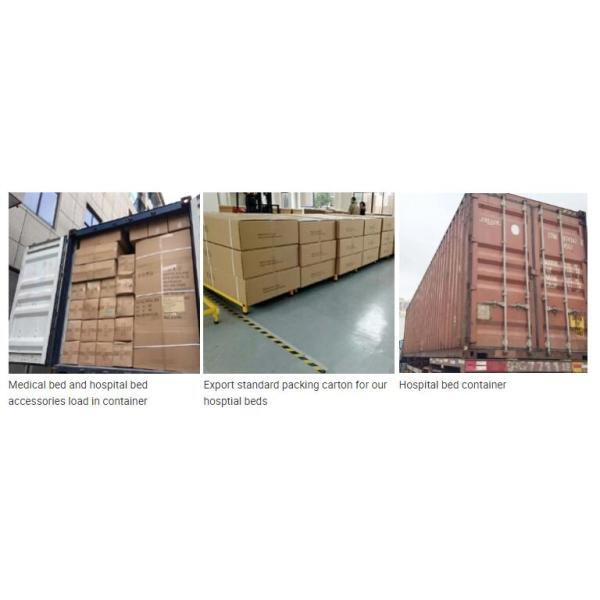 Economic Mattress Base Board ECC Manual Patient Bed 2 Positions Cranks