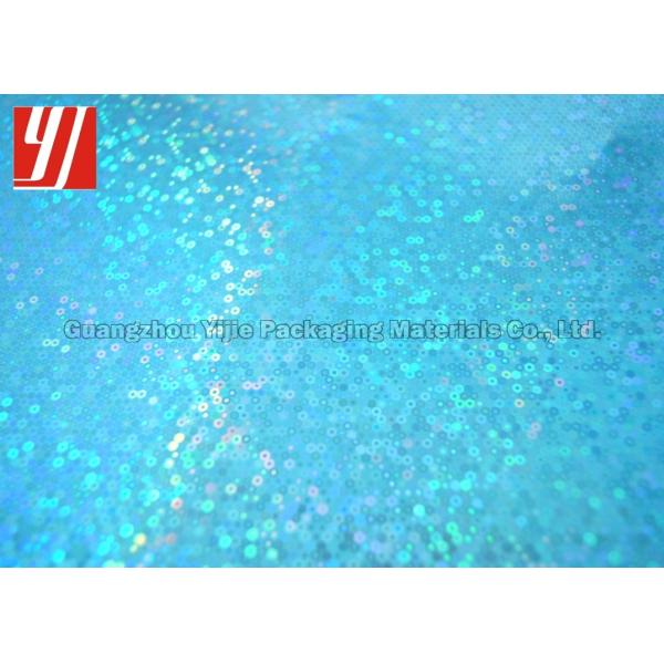 Rollo de la hoja del laser del azul los 0.64m*120m para el paquete de Comestic