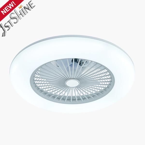 Luz de cobre do fã de teto do quarto do motor 220V 24 polegadas com fã da caixa