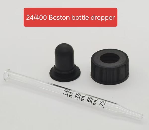18/400 to 28/410 Precision Essential Oil Droppers for   CBD or Serums or Medical Liquids