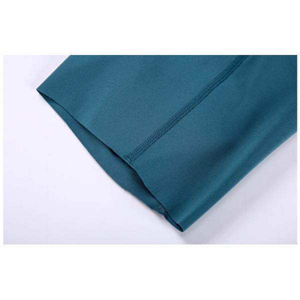 Разминка женщин BSCI замыкает накоротко свободного отрезанного велосипедиста лайкра нейлона замыкает накоротко с карманом телефона