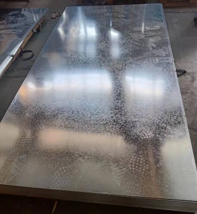 Small Spangle 3mm Hot Galvanized Steel Sheet SGCC GI Zinc Sheet