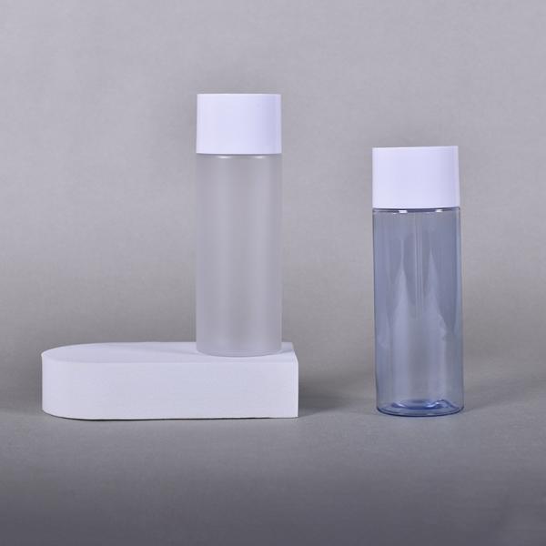 SCREW CAP Customized 100ml 120ml 150ml 200ml PET Plastic Empty Toner Bottle for Face Lotion and Cosmetics Custom Colors
