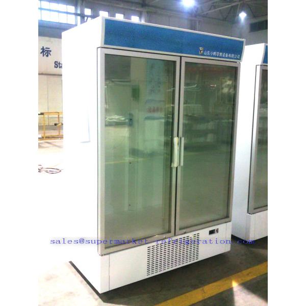 Supermarket refrigerated glass door beverage showcase - Fresh Meadows