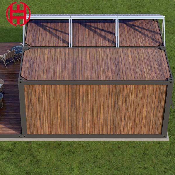 Pequenos espaços de vida Apartamento Casas de contêiner com cor personalizada e design modular