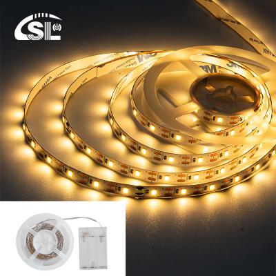 Decoração de interiores 3000K/4000K/6500K Electroplate flexível SMD2835 LED Strip Light 5V 8mm 120LEDs