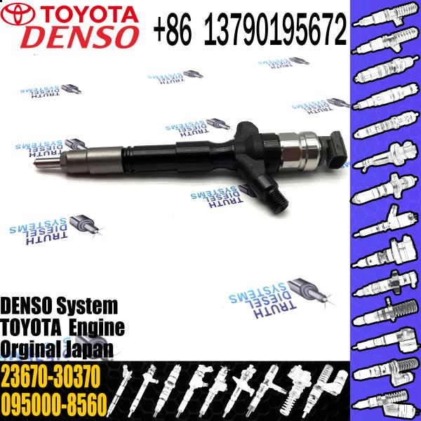 23670-30370 injetor comum diesel Assy Toyota Avensis Injectors do trilho
