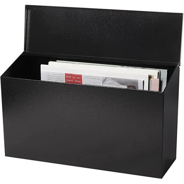 Почтовые ящики Таунхаус Вертикальная стенка почтовый ящик с добавленным замком и оцинкованной сталью