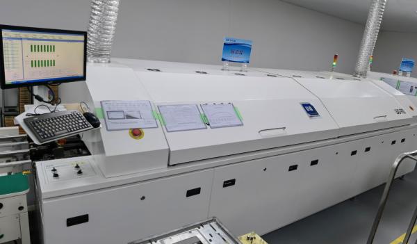 2940mm Heating Zone Reflow Solder Machine 1500mm/min Conveyor RF-H800Ⅰ