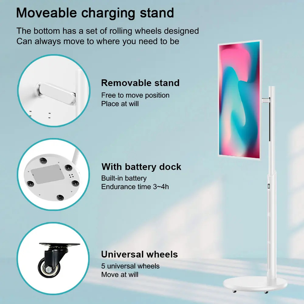 2K экран 32 дюйма Smart Standbyme TV Android 11 4 ГБ 64 ГБ Android Внешний планшетный ПК с батареей