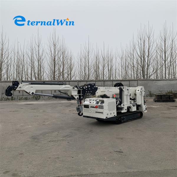 CE EPA EURO Электрический паутинный кран портативный грузоподъемный кран Машина постройки 3 тонны Crawler 2t 3t 5t 8t мини-паутинный кран