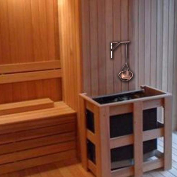 Traditional Sauna Oil Cup Sauna Aromatherapy Essential Oil Fragrance Diffuser for Sauna and Hanging Spa Oil Holder Bowl for Spa