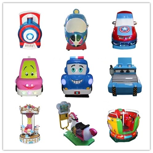 1180*600*610MM Dimensões Minibus Kids Ride com Operação de Moedas e US PLUG