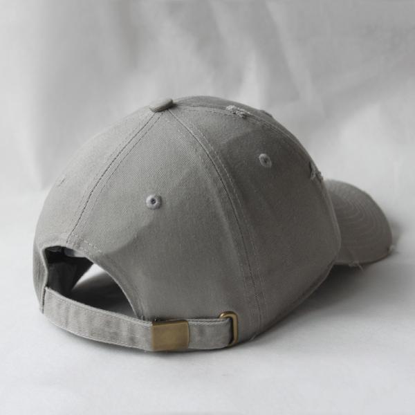 Distressed Vintage Washed Baseball Cap 58cm embroidery Unisex for sports