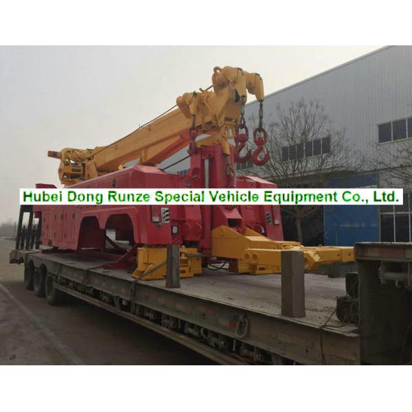 30 Ton Integrated Rotary Recovery Truck Body / Wrecker Towing Truck Body