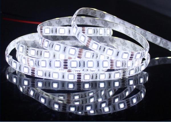 White / Purple IP68 5050 SMD Flexible Led Strips 72W for Decorative