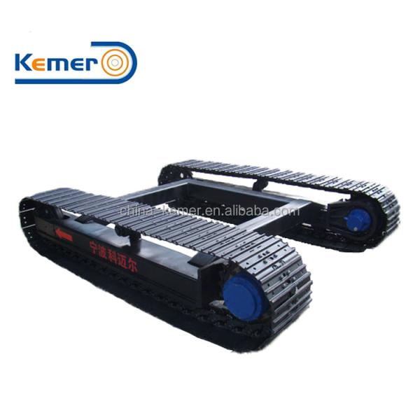 8 Ton Load Capacity Steel Chassis Track Undercarriage for Construction Machinery Needs