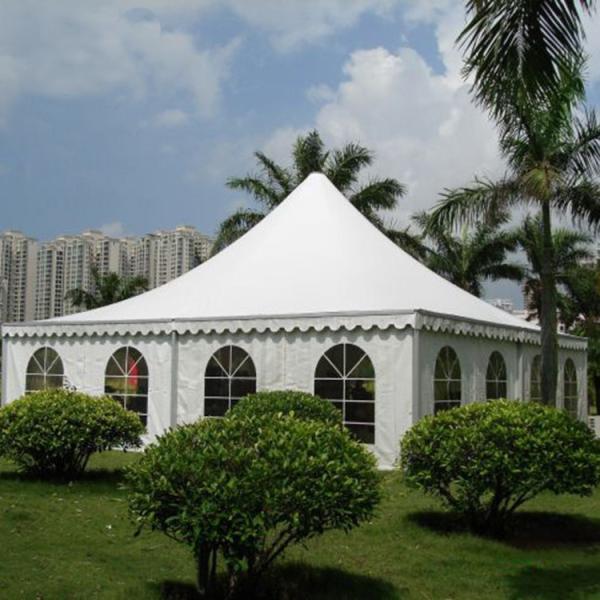 Famoso resistente UV do dossel do partido da barraca exterior da feira profissional do pagode 5x5