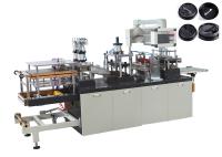 taza de papel plástica de 380V/de 220V 50HZ que hace máquina el PLC automático lleno controlado
