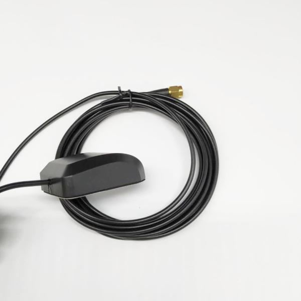 3 Meters Cable SMA Automotive GPS Antenna , Remote Active GPS Antenna