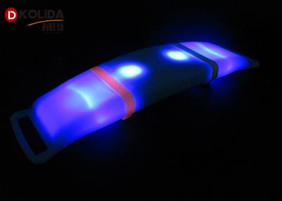 USB LED Arm Bands Silicon USB Rechargeable Flashing LED Armband Light Up Safety Armband