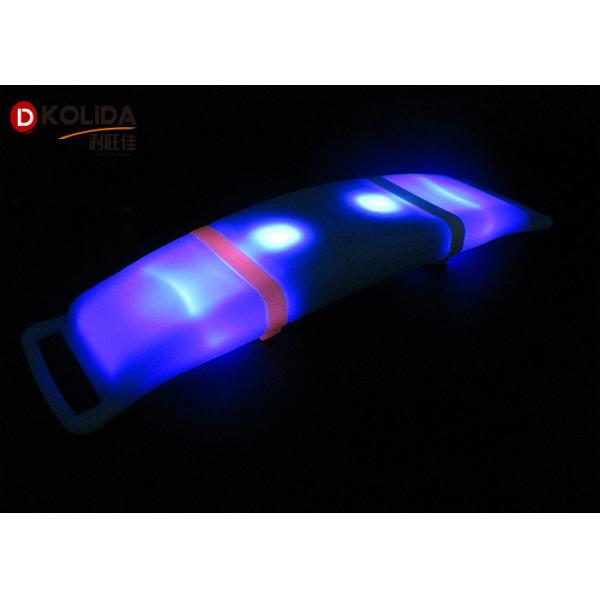 Silicon Led Wristband Safety Night Sports Usb Rechargeable Led Flashing Armband