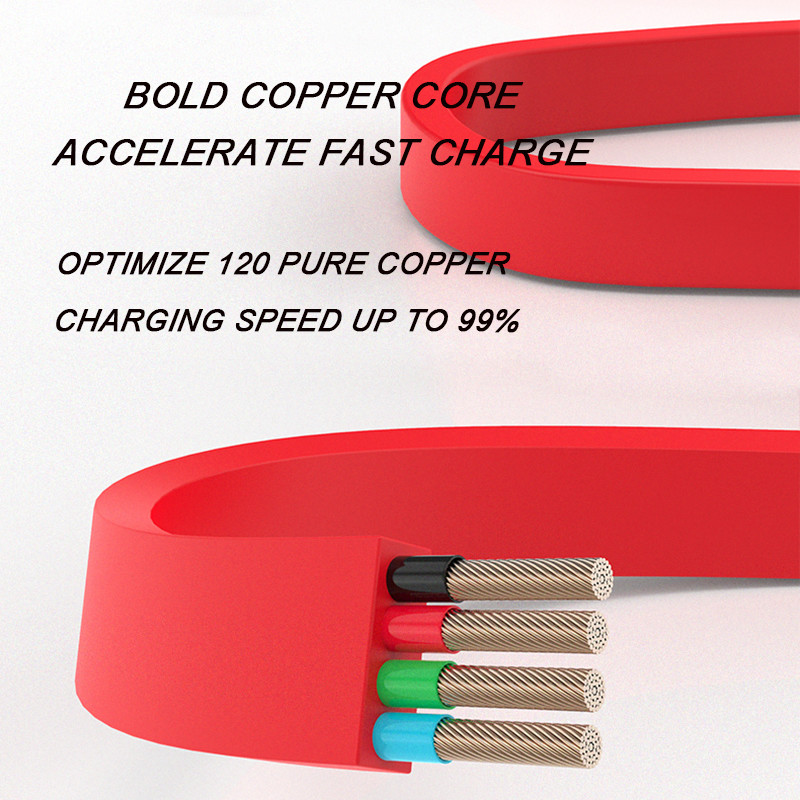 Retractable 3 в 1 передаче данных зарядного кабеля USB 2,0 Extendable