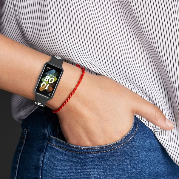 Breathable TPE Sports Smartwatch Strap