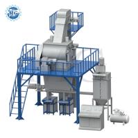 Semi Automatic Dry Powder Mortar Mixer Wall Putty Sand Cement Mixing Machine Ceramic Tile Adhesive Manufacturing Plant For Sale