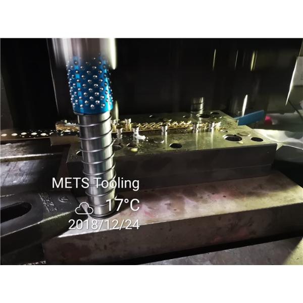 Sheet Metal Stamping Dies Press For Copper N Brass Connector Parts