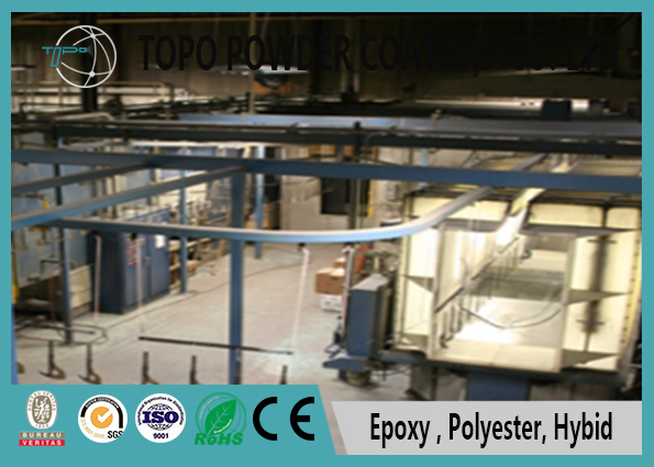 Capa pura resistente química amarillo-naranja del polvo del poliéster de RAL 2000