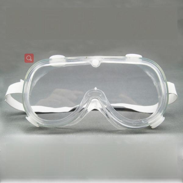 Silicone Safety Glasses Protective Medical Use Goggles   New Model Antifog Visor Vented Safety Silicone Protective Trans